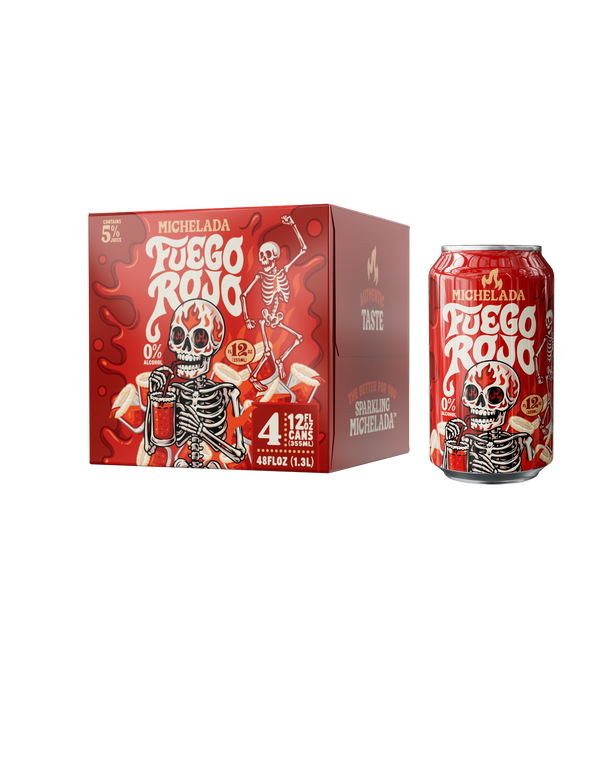 Fuego Rojo The Original 4-Pack — Born in Chicago Backyards