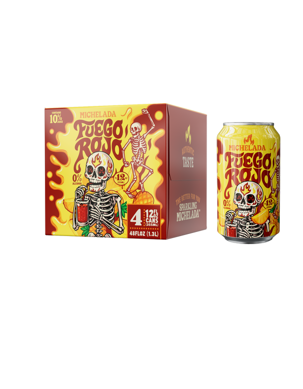 Fuego Rojo Fiery Pineapple 4-Pack