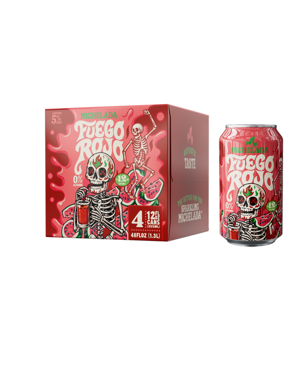 Fuego Rojo Flaming Watermelon 4-Pack